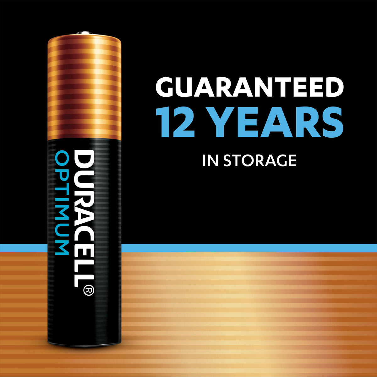 Duracell Optimum Alkaline AA Batteries - 12 Pack [Authorized Duracell Reseller]