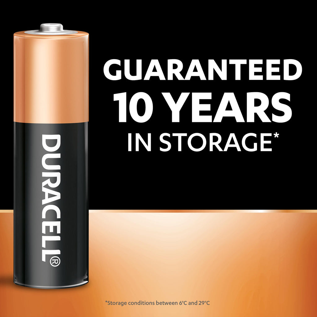 Duracell Coppertop Alkaline AA Batteries - (2x 4 Pack) [Authorized Duracell Reseller]