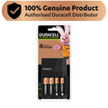 Duracell Rechargeable Battery Charger 4 Hours Battery Charger CEF14 [Authorized Duracell Reseller]