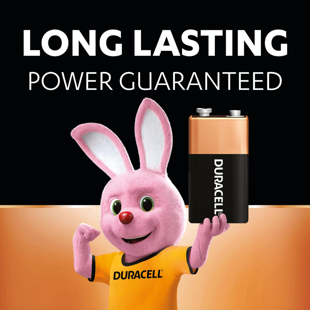 Duracell Coppertop Alkaline 9V Batteries - 6 Pack [Authorized Duracell Reseller]