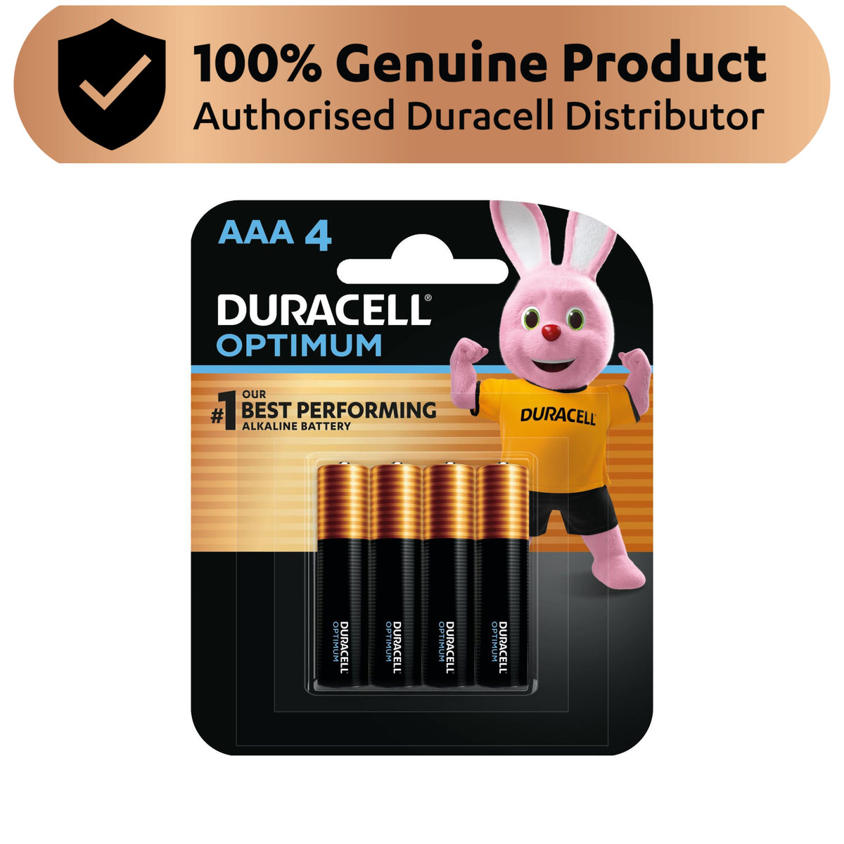 Duracell Optimum AAA 4 Pack