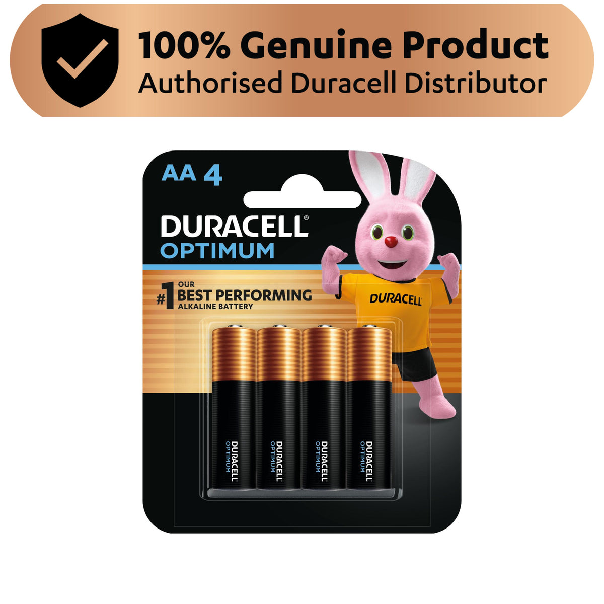 Duracell Optimum AA 4 Pack