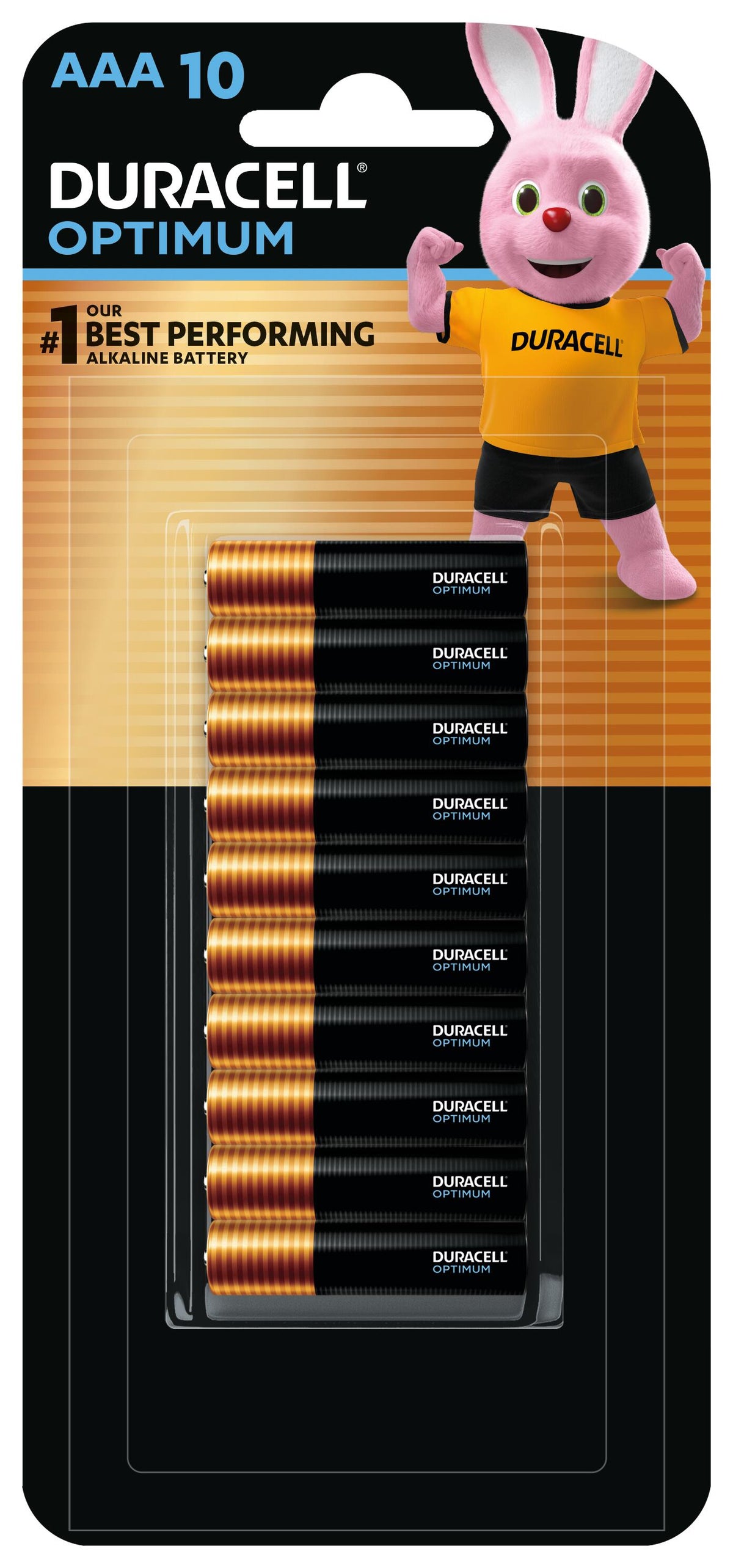Duracell Optimum AAA Battery 10 Pack