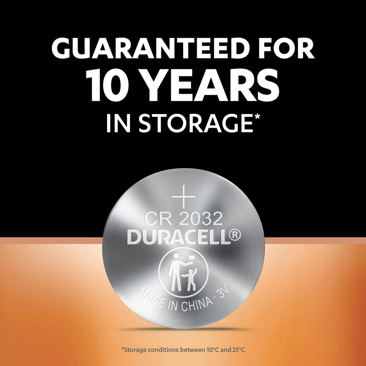 Duracell Specialty 2032 Lithium Coin Batteries - 8 Pack [Authorized Duracell Reseller]